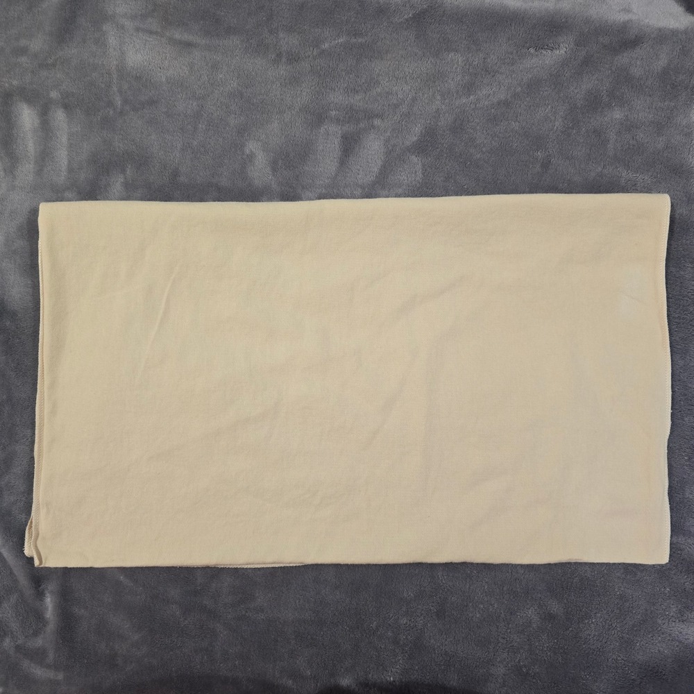 Louis Vuitton Cream Cotton Dust Bag Envelope 21x12 Large Handbag Cover Accessory - Picture 2 of 6